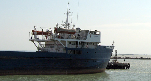 Паром на Керченской переправы. Фото Нины Тумановой для "Кавказского узла"