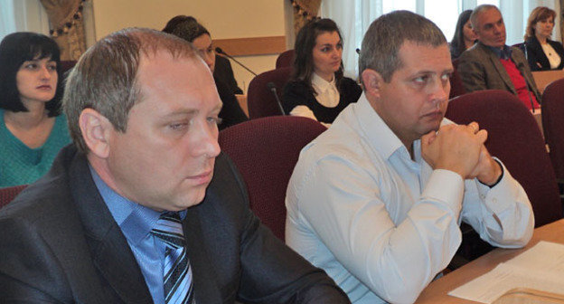 Заседание общественной палаты КБР. Нальчик, 31 октября 2014 г. Фото Людмилы Маратовой для "Кавказского узла"
