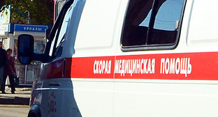 Машина скорой помощи. Фото Олега Пчелова для "Кавказского узла"