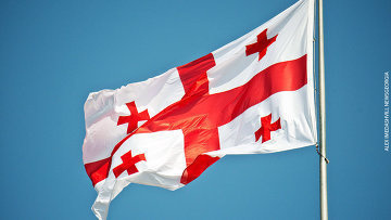 Флаг Грузии. Фото Александра Имедашвили, NEWSGEORGIA, http://newsgeorgia.ru/images/21693/26/216932607.jpg