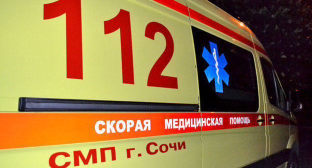 Машина Скорой помощи. Фото Светланы Кравченко для "Кавказского узла"