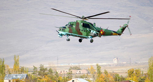 Вертолет ВС Армении. Фото: http://www.mil.am/1295276098
