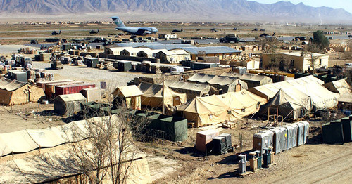 Военная база "Баграм" в Афганистане. Фото: Derrick C. Goode, U.S. Air Force http://de.wikipedia.org/ 