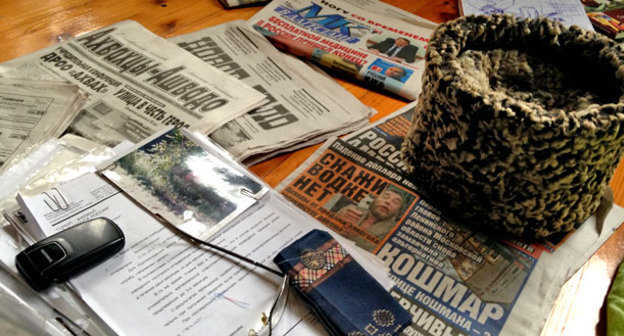 Личные вещи голодающих. Фото Патимат Махмудовой для "Кавказского узла"