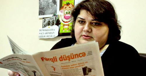 Хадиджа Исмайлова. Фото: Turkhan Kerimov (RFE/RL)