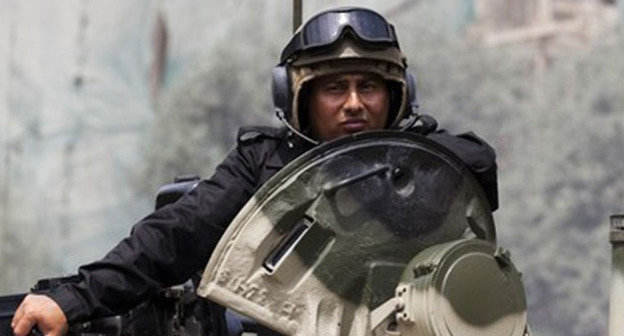 Азербайджанский военнослужащий. Фото Азиза Каримова для "Кавказского узла"