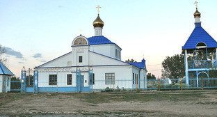 Николаевская церковь в селе Разночиновка (постройки начала XX века). Наримановский район Астраханской области. Фото: Виталий30 https://ru.wikipedia.org Николаевская церковь в селе Разночиновка (постройки начала XX века). Наримановский район Астраханской области. Фото: Виталий30 https://ru.wikipedia.org