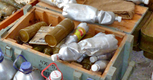 Самодельные взрывные устройства. Фото http://nac.gov.ru/