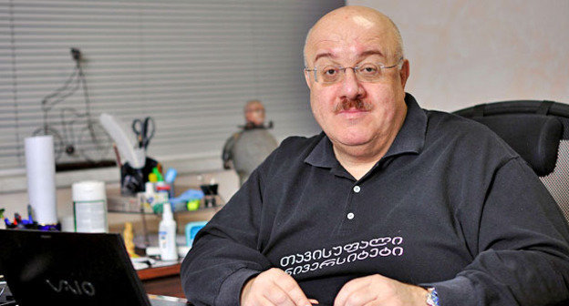 Каха Бендукидзе. Фото: Gaga Kapanadze / Free Unviersity https://ru.wikipedia.org