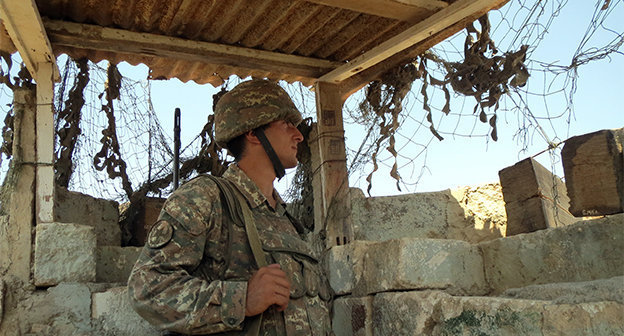 Передовые позиции Нагорного Карабаха. Фото Алвард Григорян для "Кавказского узла"