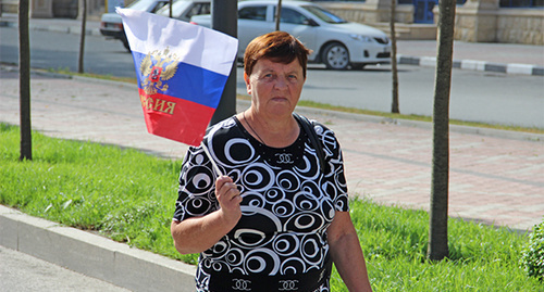 День Республики в Грозном, сентябрь 2014. Фото Магомеда Магомедова для "Кавказского узла" 