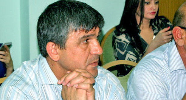 Председатель общественной организации "Кяхулай" Залимхан Валиев. Фото Натальи Крайновой для "Кавказского узла" 