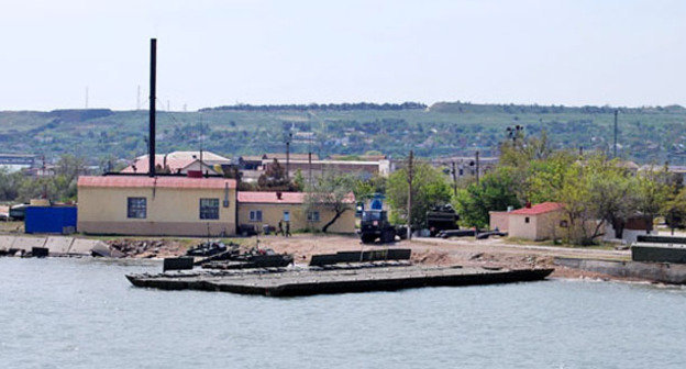 Паромная переправа "Кавказ". Фото Ильяса Богатырева для "Кавказского узла"