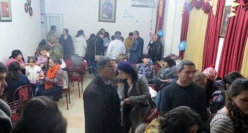 В Нагорном Карабахе планируется проведение десятков акций в рамках программы "Семья каждому ребенку". Степанакерт, 8 декабря 2014 год. Фото Алвард Григорян