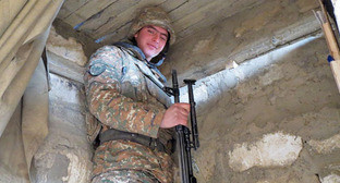 На боевых позициях. Нагорный Карабах. Фото Алвард Григорян для "Кавказского узла"
