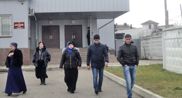 Здание суда, построенное специально для процесса по нападению на Нальчик. 23 декабря 2014 г. Фото Людмилы Маратовой для "Кавказского узла"