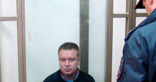 Александр Оцимик в зале суда. Фото http://www.donnews.ru/
