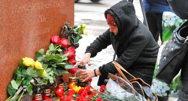 Митинг в память о жертвах теракта в Волгограде. 30 декабря 2014 г. Фото Татьяны Филимоновой для "Кавказского узла"