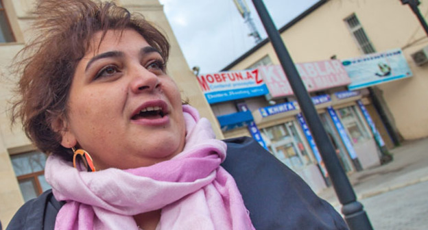 Хадиджа Исмайлова. Фото Азиза Каримова для "Кавказского узла"