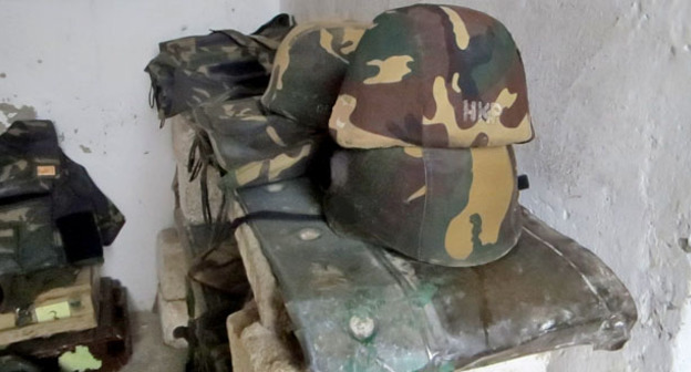 На передовой. Нагорный Карабах. 31 декабря 2014 г. Фото Алвард Григорян для "Кавказского узла" 