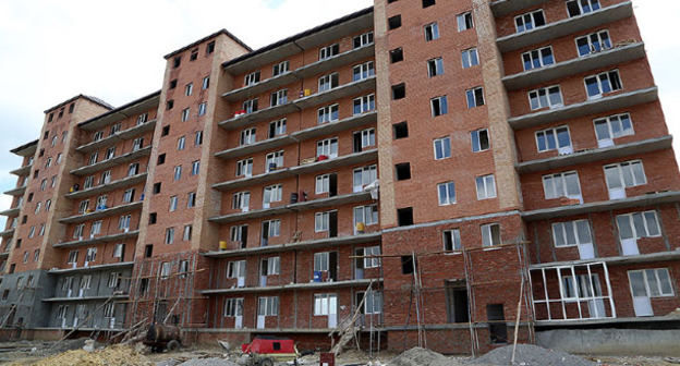 Дом для переселенцев из Чечни. Сельское поселение Яндаре Назрановский район Ингушетии. Фото: Пресс-служба главы Ингушетии 