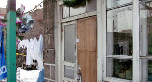 Дом, в котором были расстреляны члены семьи Аветисян. Гюмри, 14 января 2015 г. Фото Тиграна Петросяна для "Кавказского узла"