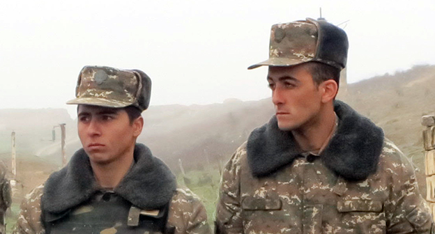 На передовой. Нагорный Карабах. Фото Алвард Григорян для "Кавказского узла"