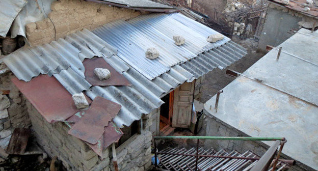 Жилье семьи Арутюнян. Нагорный Карабах,  Степанакерт, 26 января 2015 г. Фото Алвард Григорян для "Кавказского узла"