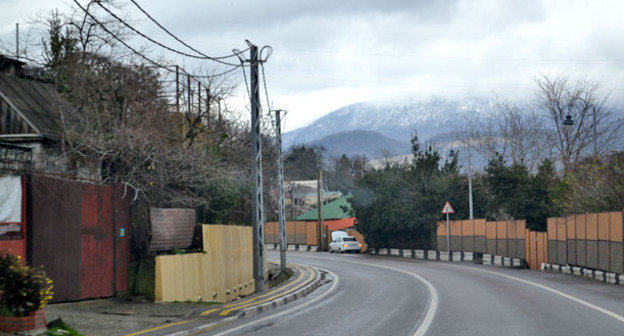 Село Липники. Сочи, январь 2015 г. Фото Светланы Кравченко для "Кавказского узла"