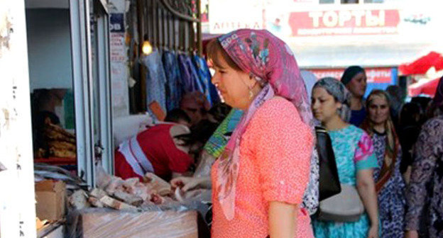 Рынок. Грозный. Фото Магомеда Магомедова для "Кавказского узла"