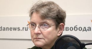 Председатель Комитета «Гражданское содействие» Светлана Ганушкина. Фото: RFE / RL, http://gdb.rferl.org/3AAEC8C3-9BAB-437A-9E30-4B429EE979D5_w748_r1_s.jpg
