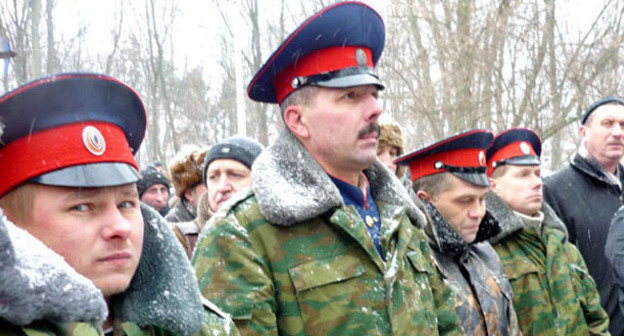 Казаки. Ростов-на-Дону, 26 января 2013 г. Фото Олеси Диановой для «Кавказского узла»