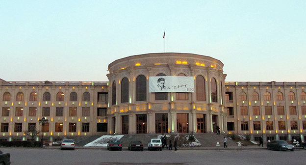 Центральная площадь в Гюмри, Армения. Фото Тиграна Петросяна для "Кавказского узла"