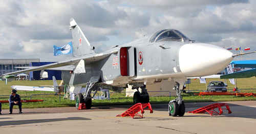 Самолет Су-24. Фото: Vitaly V. Kuzmin https://ru.wikipedia.org