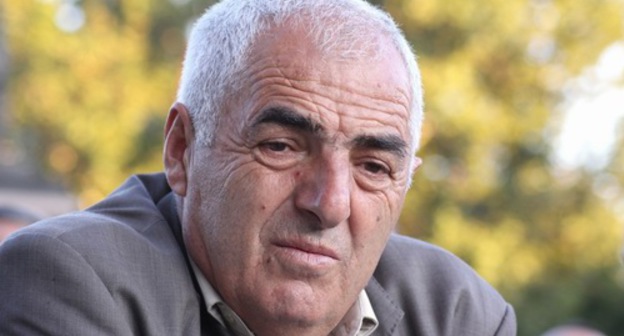 Отец погибшего Гора Клояна Саргис Клоян. Фото с сайта газеты "Айкакан Жаманак" (Armtimes.com)