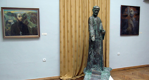 Залы выставки современного искусства в Ереване. Фото Армине Мартиросян для "Кавказского узла"