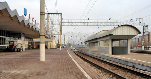 Железнодорожная станция Астрахань-1. Фото: Roma66 http://wikimapia.org/