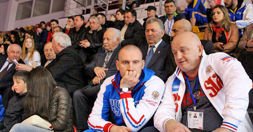 Участники чемпионата Европы по тхэквондо съехались в Нальчик. 26 марта 2015 г. Фото Людмилы Маратовой для "Кавказского узла"
