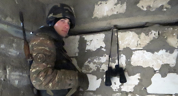 На боевых позициях Нагорного Карабаха. Фото Алвард Григорян для "Кавказского узла"
