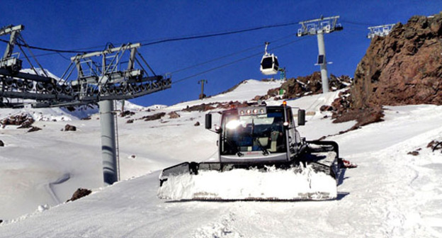 Канатная дорога в Приэльбрусье. КБР. Фото Луизы Оразаевой для "Кавказского узла"