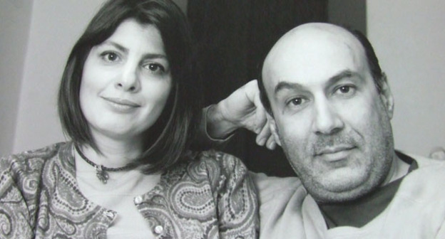 Фотография, представленная на выставке "Проживающие в Грузии потомки армян, пережившие геноцид в Османской Турции". Тбилиси, 4 апреля 2015 г. Фото Эдиты Бадасян для "Кавказского узла"