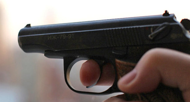 Травматический пистолет. Фото: Юрий Гречко / Югополис
