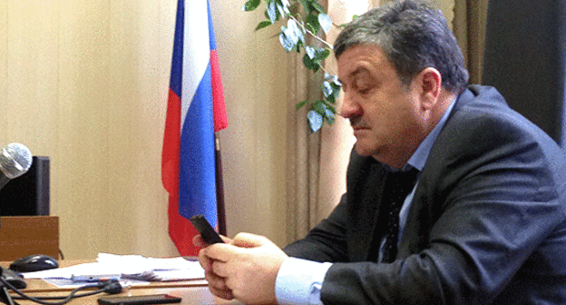 Адвокат имама Байчорова Алауди Мусаев. Фото Магомеда Туаева для "Кавказского узла" 