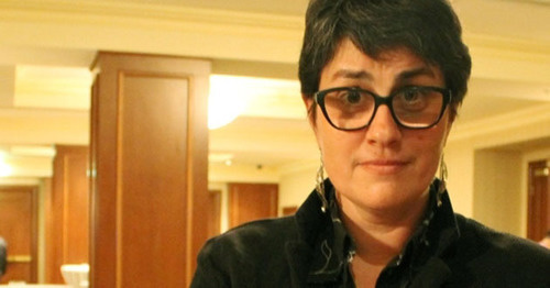 Эксперт по части коммуникации со СМИ проекта "Содействие демократическому управлению в Армении" Нина Искандарян. Фото Армине Мартиросян для "Кавказского узла"