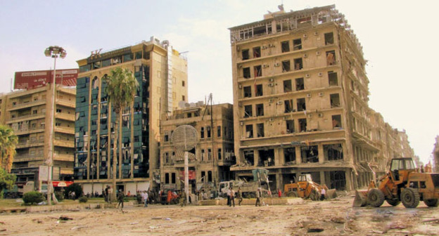 Алеппо после военный действий. Фото: Zyzzzzzy http://www.flickr.com/photos/81399520@N00/8049978198