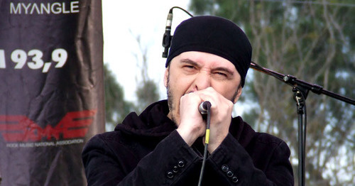 Участник рок-фестиваля ILLUMINATED (Грузия). 26 апреля 2015 г. Фото Эдиты Бадасян для "Кавказского узла"