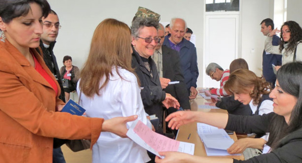 Парламентские выборы в Нагорном Карабахе. 3 мая 2015 г. Фото Алвард Григорян для "Кавказского узла"