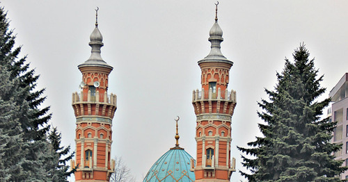 Сунитская мечеть во Владикавказе. Фото Ахмеда Альдебирова для "Кавказского узла"