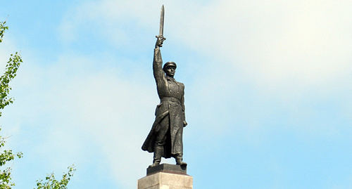 Памятник чекистам в Волгограде. Фото Татьяны Филимоновой для "Кавказского узла" 
