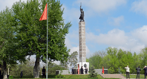 Общий вид памятника. Фото Татьяны Филимоновой для "Кавказского узла" 